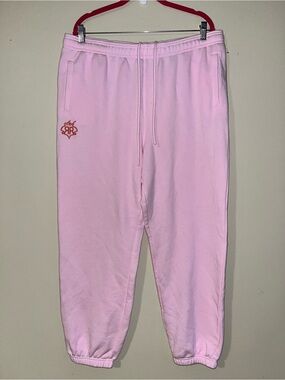 Roller Rabbit Light Pink Cozy Sweatpants XL NWOT